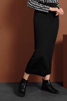 Hijab clothing BLACK LYCRA TUBE SKIRT 7106 
