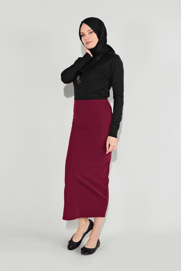 Hijab clothing  LYCRA TUBE SKIRT 7106  - TRENDTESETTÜR