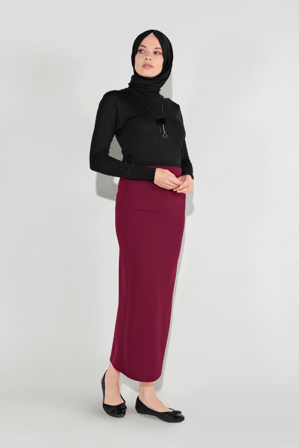 Hijab clothing  LYCRA TUBE SKIRT 7106  - TRENDTESETTÜR