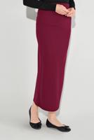 Hijab clothing CLARET RED LYCRA TUBE SKIRT 7106 