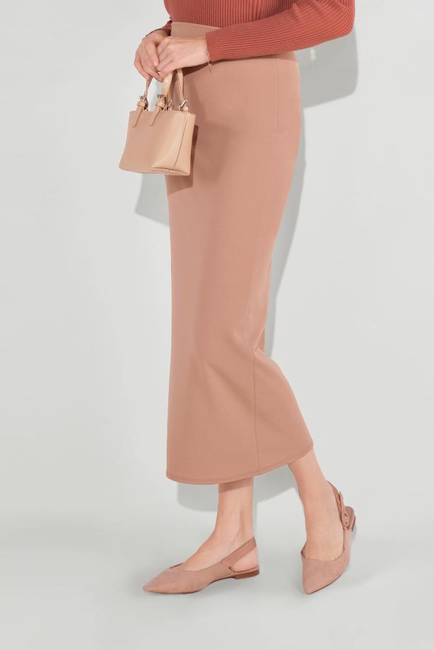 Tesettür giyim  LİKRALI KALEM ETEK 7106 - TRENDTESETTÜR