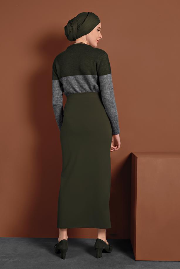 Hijab clothing  LYCRA TUBE SKIRT 7106  - TRENDTESETTÜR