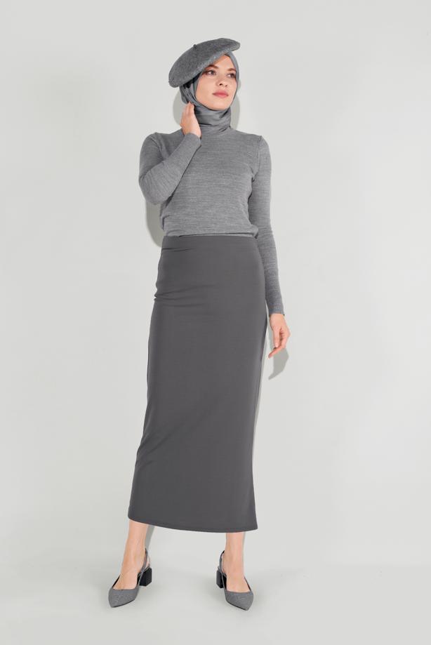 Hijab clothing  LYCRA TUBE SKIRT 7106  - TRENDTESETTÜR