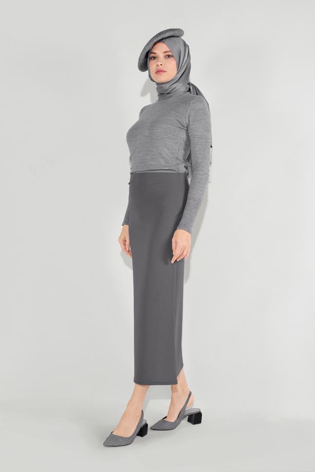 Hijab clothing  LYCRA TUBE SKIRT 7106  - TRENDTESETTÜR