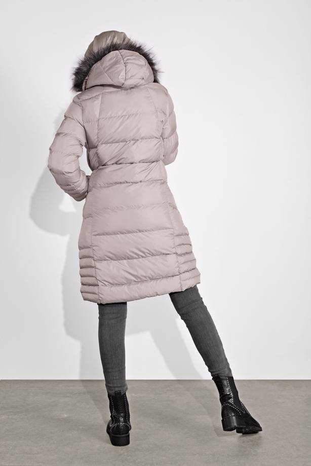 Vêtements hijab  FAUX-FUR-TRIM HOODED PUFFER COAT 1007 - TRENDTESETTÜR