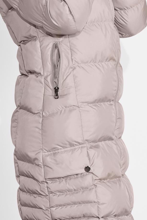 Vêtements hijab  FAUX-FUR-TRIM HOODED PUFFER COAT 1007 - TRENDTESETTÜR