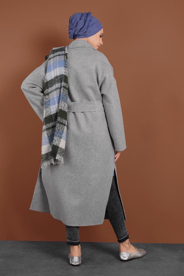 Vêtements hijab  OVERSIZE COTTON COAT 1620  - TRENDTESETTÜR