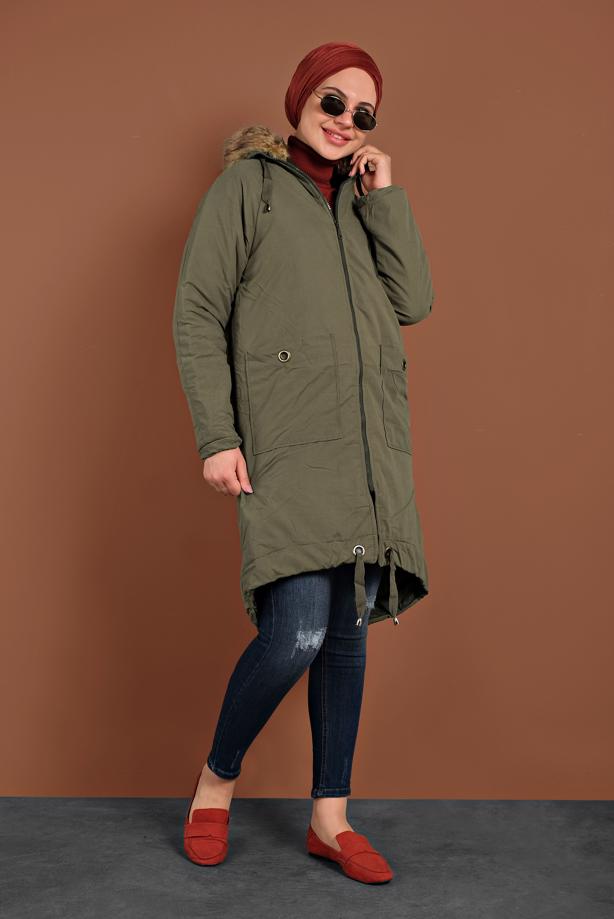 Vêtements hijab  HOODED COTTON COAT 2001  - TRENDTESETTÜR
