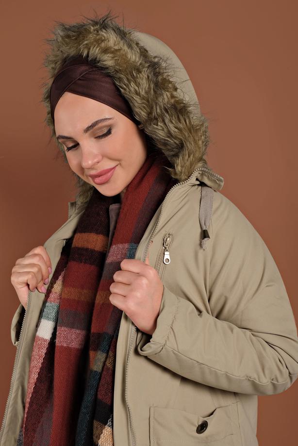 Vêtements hijab  HOODED COTTON COAT 2001  - TRENDTESETTÜR