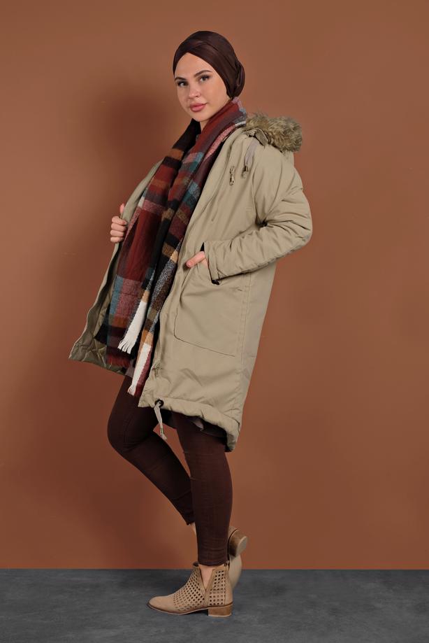 Vêtements hijab  HOODED COTTON COAT 2001  - TRENDTESETTÜR