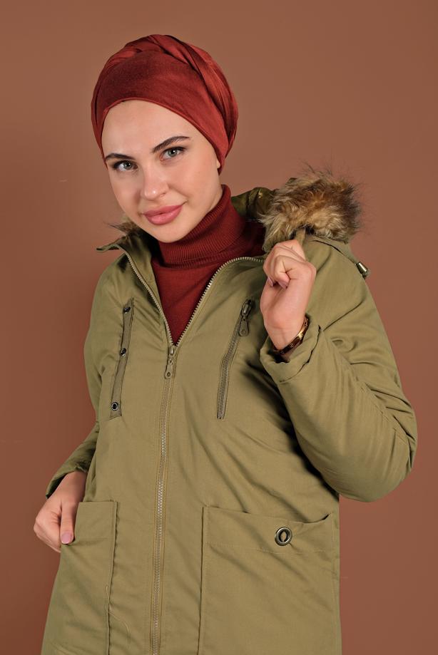 Vêtements hijab  HOODED COTTON COAT 2001  - TRENDTESETTÜR