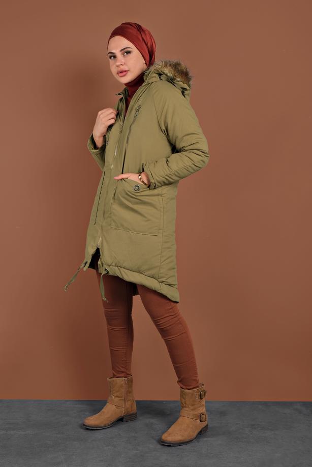 Vêtements hijab  HOODED COTTON COAT 2001  - TRENDTESETTÜR