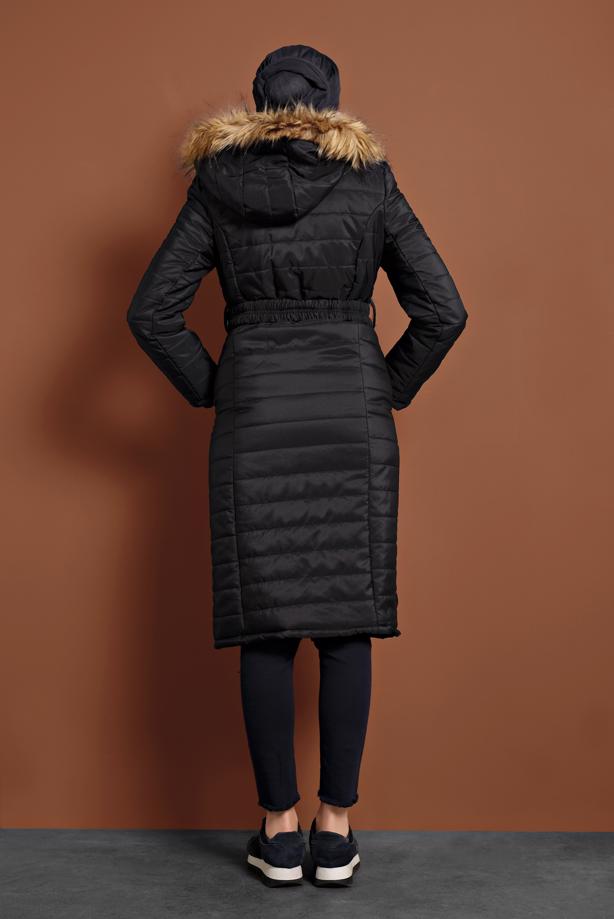 Vêtements hijab  ZIPPED PUFFER COAT 3008  - TRENDTESETTÜR