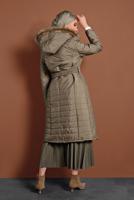 Vêtements hijab VISON CABAN REMBOURRÉ ZIPPÉ 3008