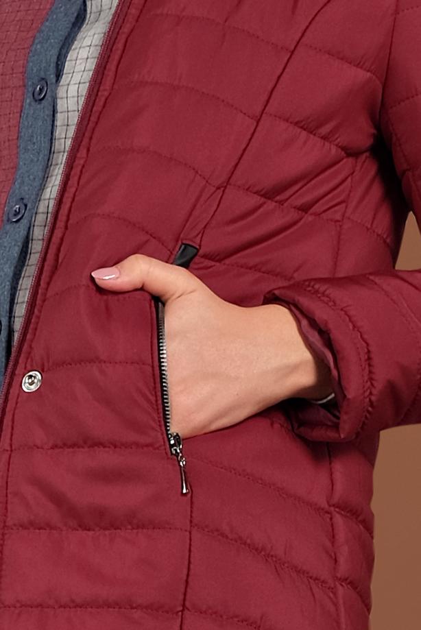 Vêtements hijab  SNAP DETAILED HOODED PUFFER COAT 3030  - TRENDTESETTÜR