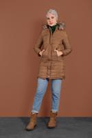 Vêtements hijab TABA CABAN REMBOURRÉ À CAPUCHE 3030