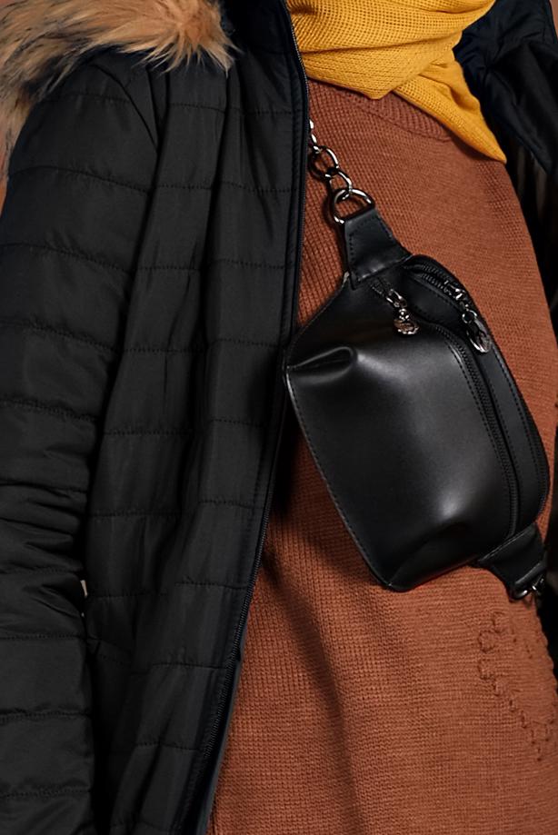 Vêtements hijab  ZIPPED PUFFER COAT 3102  - TRENDTESETTÜR