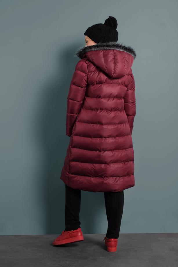 Vêtements hijab  HOODED PUFFER COAT 4021  - TRENDTESETTÜR