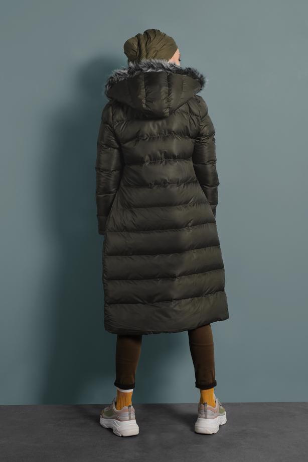 Vêtements hijab  HOODED PUFFER COAT 4021  - TRENDTESETTÜR