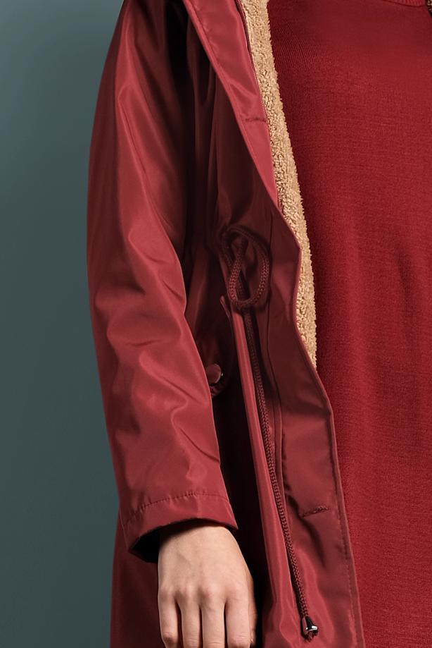 Vêtements hijab  WAIST-SHIRRED HOODED COAT  T 5021 - TRENDTESETTÜR