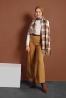 Vêtements hijab ORANGE PANTALON EN COTTON À CÔTELÉ À TAILLE-ÉLASTIQUE 7330 