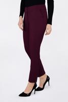 Hijab clothing CLARET RED EMBROIDERED PANTS 7439 