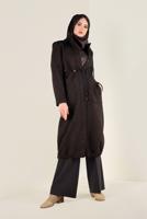 Hijab clothing BROWN ALVINA WIDE-LEG PANTS 7440