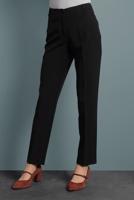 Tesettür giyim SİYAH ALVİNA CEPLİ DÜĞMELİ PANTOLON 7502