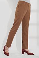 Tesettür giyim TABA ALVİNA CEPLİ DÜĞMELİ PANTOLON 7502