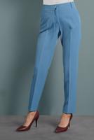 Tesettür giyim MAVİ ALVİNA CEPLİ DÜĞMELİ PANTOLON 7502