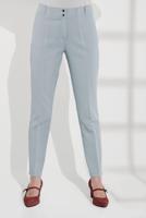 Tesettür giyim MAVİ ALVİNA CEPLİ DÜĞMELİ PANTOLON 7502