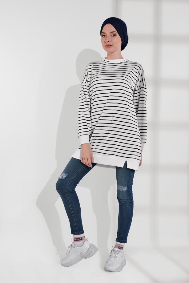 Vêtements hijab  ALVINA PANTALON EN JEAN 7511  - TRENDTESETTÜR