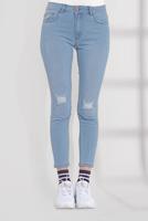 Hijab clothing BLUE ALVINA DENIM PANTS 7511 