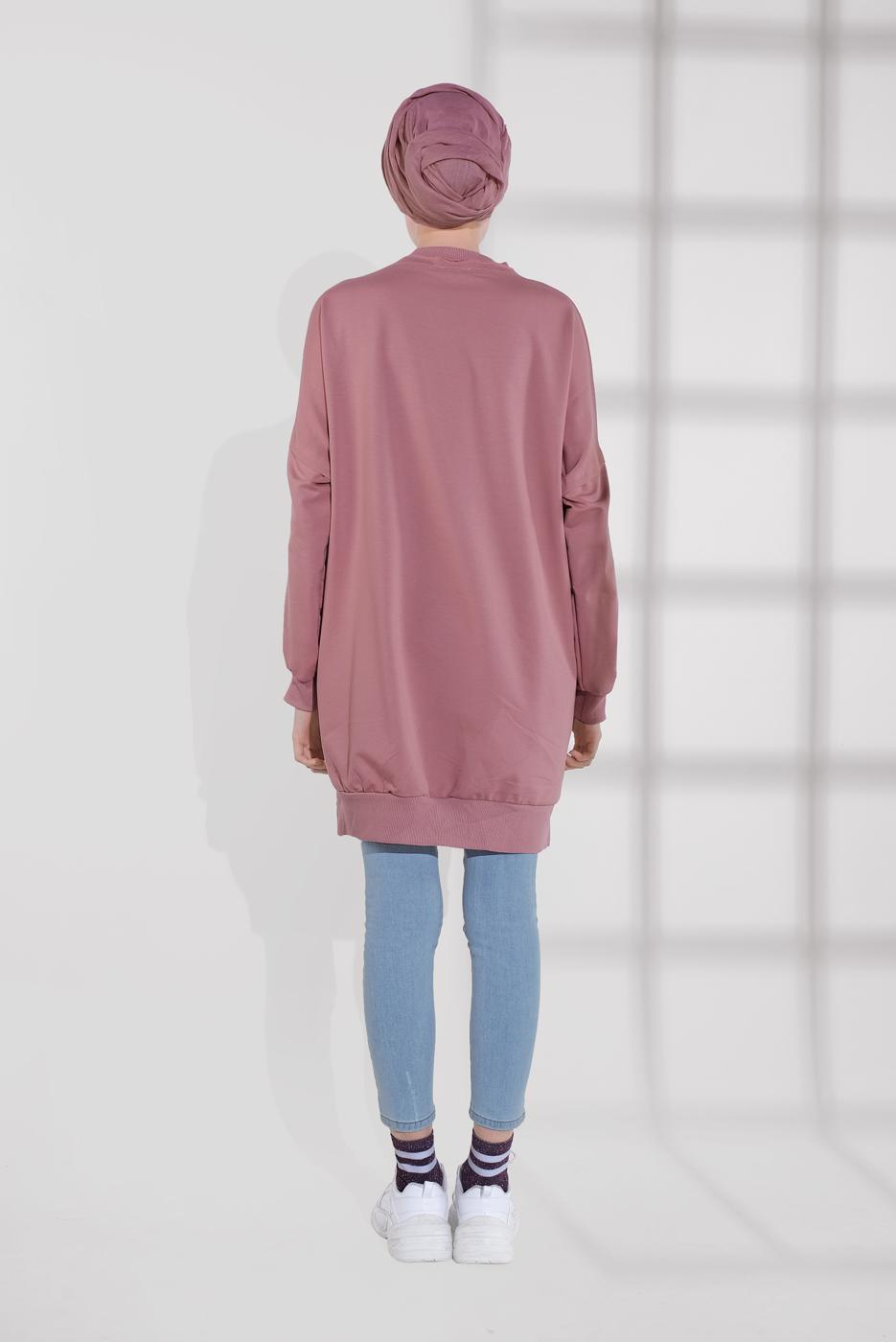 Tesettür giyim MAVİ ALVİNA DENİM PANTOLON T 7511