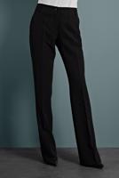 Tesettür giyim SİYAH ALVİNA ARA BEL KUMAŞ PANTOLON 7523