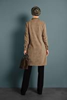 Tesettür giyim SİYAH ALVİNA ARA BEL KUMAŞ PANTOLON 7523