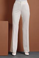 Tesettür giyim KREM ALVİNA ARA BEL KUMAŞ PANTOLON 7523