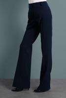 Tesettür giyim LACİVERT ALVİNA ARA BEL KUMAŞ PANTOLON 7523