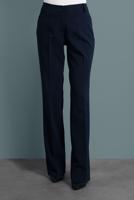 Tesettür giyim LACİVERT ALVİNA ARA BEL KUMAŞ PANTOLON 7523