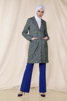 Tesettür giyim LACİVERT YÜKSEK BEL PANTOLON 7548