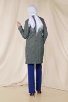 Tesettür giyim LACİVERT YÜKSEK BEL PANTOLON 7548