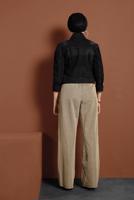 Tesettür giyim ALTIN ALVİNA SİMLİ PANTOLON 7550