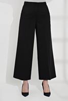 Tesettür giyim SİYAH ALVİNA YÜKSEK BEL KUMAŞ PANTOLON T 7551