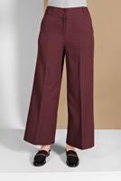 Tesettür giyim BORDO ALVİNA GENİŞ PAÇA CEPLİ PANTOLON 7568