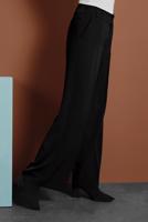 Tesettür giyim SİYAH ALVİNA ARA BEL KUMAŞ PANTOLON 7580