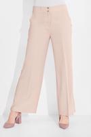 Tesettür giyim BEJ ALVİNA YANLARI TAŞ ŞERİT DETAYLI PANTOLON 7582 