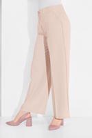 Tesettür giyim BEJ ALVİNA YANLARI TAŞ ŞERİT DETAYLI PANTOLON 7582 