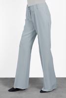 Tesettür giyim GRİ KUMAŞ PANTOLON 7585