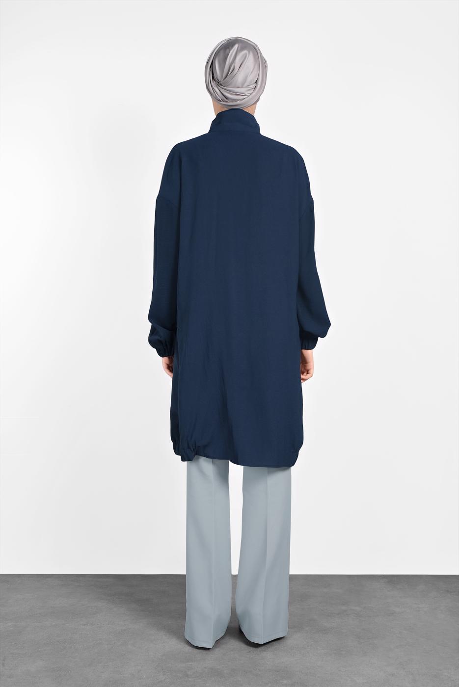 Tesettür giyim GRİ KUMAŞ PANTOLON 7585