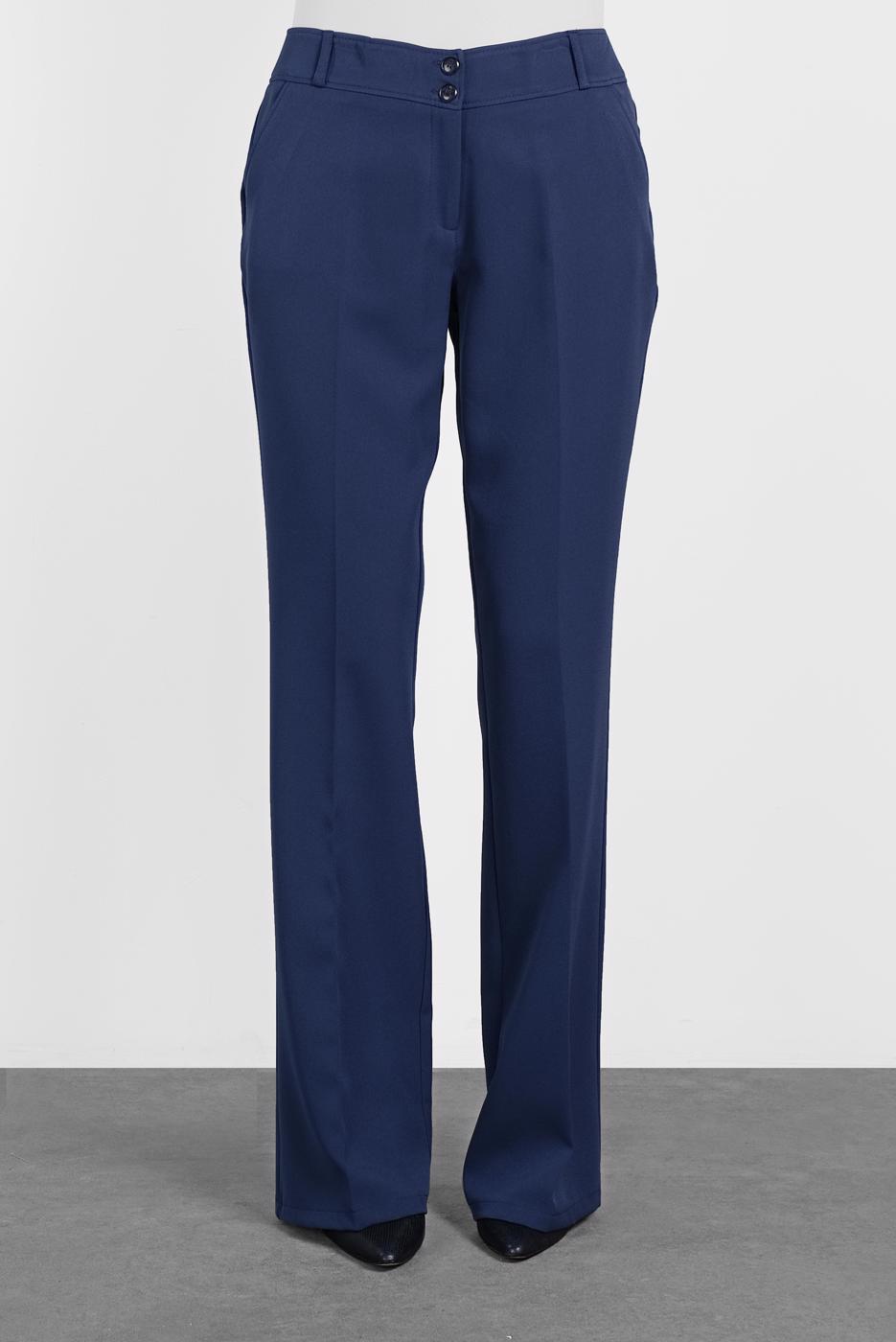 Tesettür giyim LACİVERT KUMAŞ PANTOLON 7585